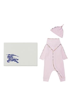 tutina in cotone rosa BURBERRY KIDS | 8104525C1909
